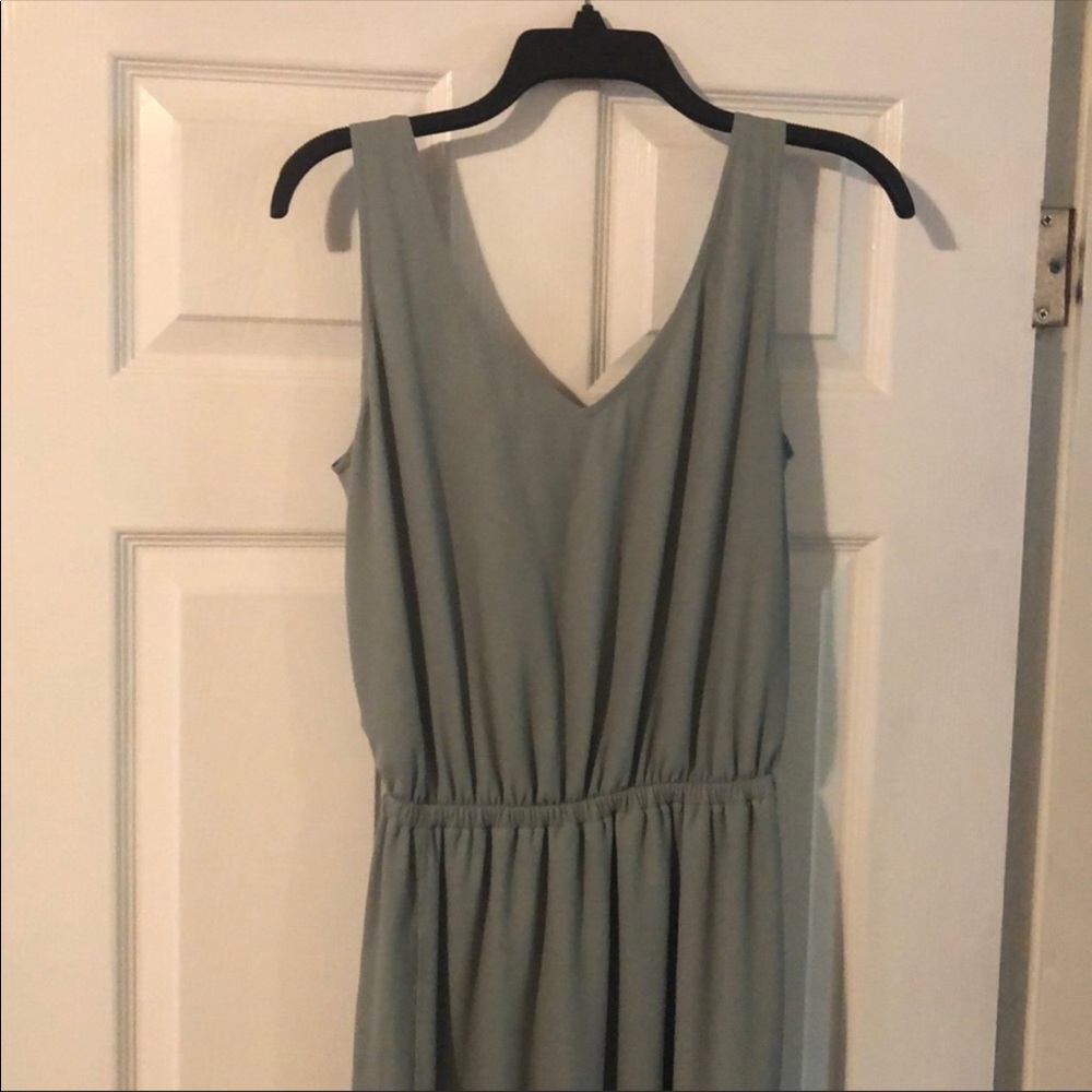 Show me your Mumu, Kendall Maxi dress, Sage Crisp
